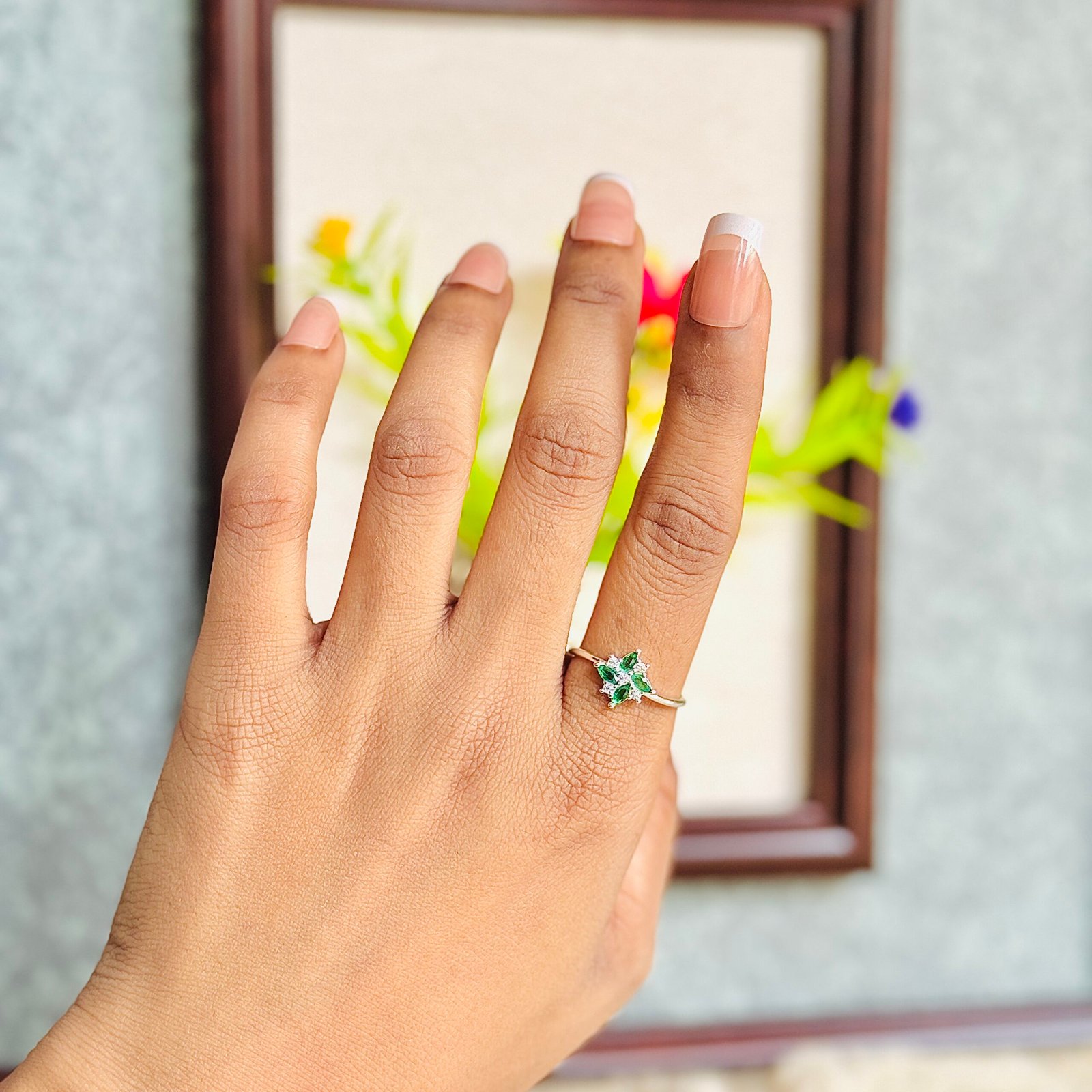 925 Silver Ladies Ring with Zircon Stone (Copy)