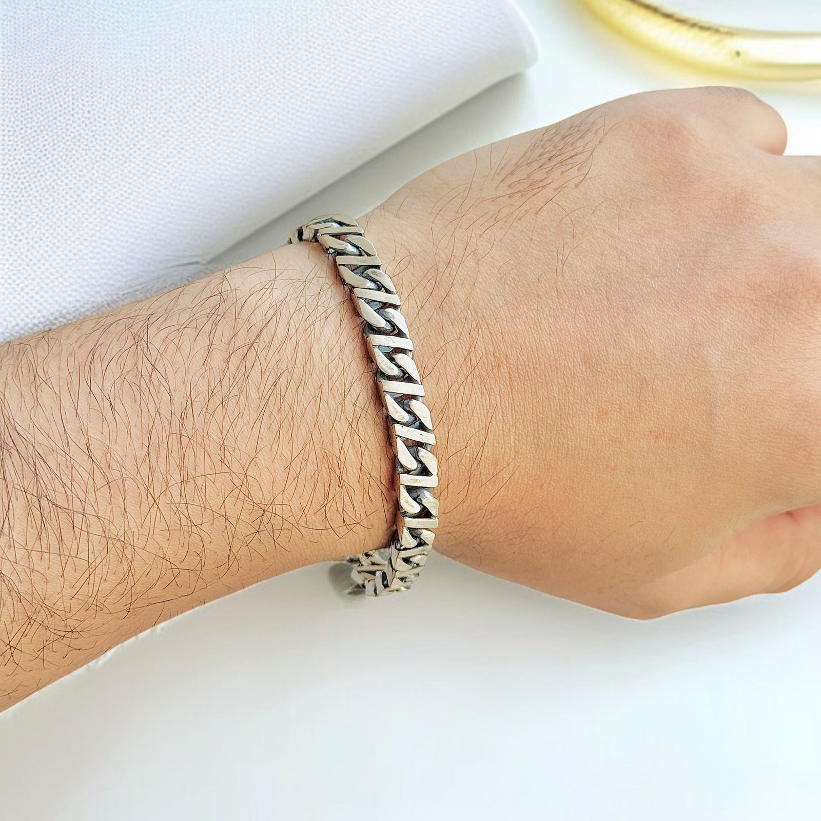 Turkish 925 Silver Bracelet - Image 2