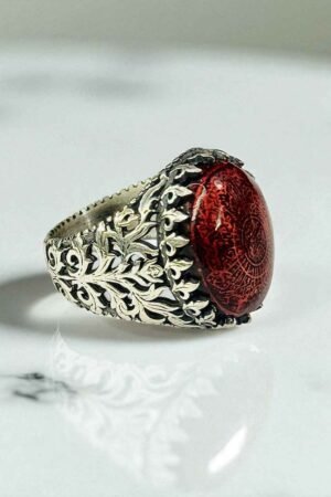 Ayatul Kursi Turkish 925 Silver Gent's Ring